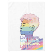 Liebe ist Liebe Tischdecke (Vorderseite)