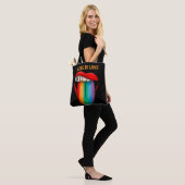 Liebe ist Liebe Tragetasche Tasche (Am Model)