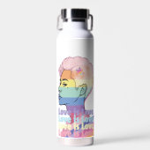 Liebe ist Liebe Trinkflasche (Vorne)