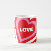 Liebe ist Liebe Valentine Kaffeetasse (Mittel)