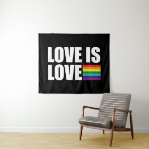 Liebe ist Liebe Wandteppich