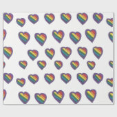 Liebe ist Liebe Wrapping Paper Geschenkpapier (Flach)