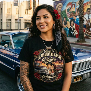 Liebe ist Lowriders und Oldies T-Shirt