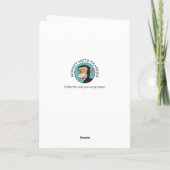 Liebe ist lustiger 40. Hochzeitstag Karte (Rückseite)