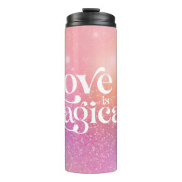 Liebe ist magisch thermosbecher