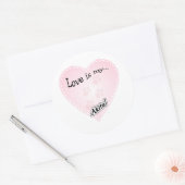 Liebe ist mein Akita Sticker (Umschlag)