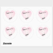 Liebe ist mein Akita Sticker (Blatt)