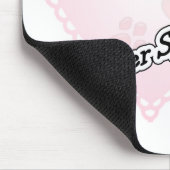 Liebe ist mein Cocker Spanisch Mousepad (Ecke)