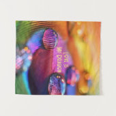 LIEBE IST MEIN RELIGION WALLART Tapestry (50" x 60 Wandteppich (Vorderseite (Horizontal))