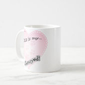 Liebe ist mein Samoyed Kaffeetasse (Vorderseite Links)