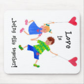 "Liebe ist..." Mousepad (Vorne)