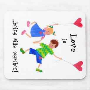 "Liebe ist..." Mousepad