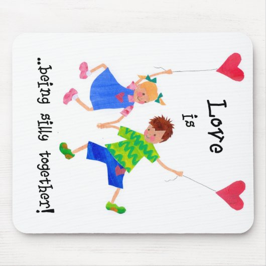 "Liebe ist..." Mousepad (Vorne)