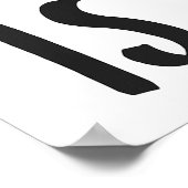 Liebe ist nie falsch LGBTQ Stolz Monat Poster (Ecke)