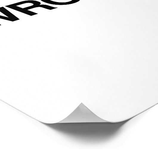 LIEBE IST NIE FALSCH POSTER (Ecke)