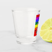 Liebe ist nie falscher Stolz Schnapsglas (Links)