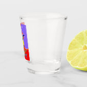 Liebe ist nie falscher Stolz Schnapsglas (Rechts)