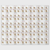 Liebe ist Nutella Geschenkpapier (Flach)