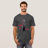 Liebe ist Opfer retro T-Shirt (Vorne ganz)