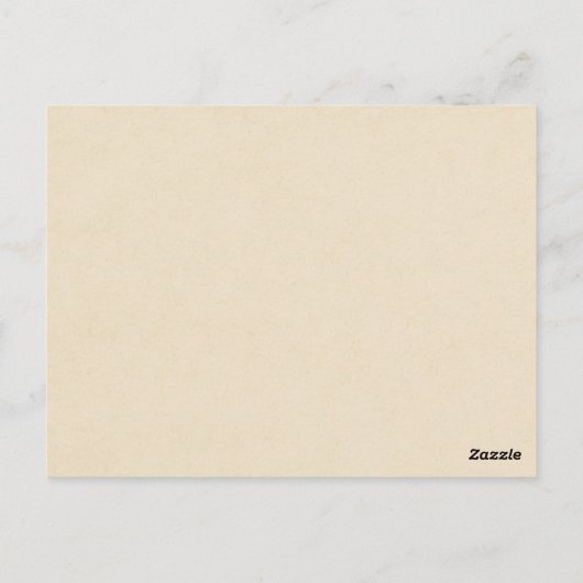 Liebe ist patient Kind-nie Versagt~Scripture~Weddi Postkarte (Rückseite)