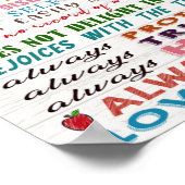 Liebe ist Patient-Klassenposter Poster (Ecke)