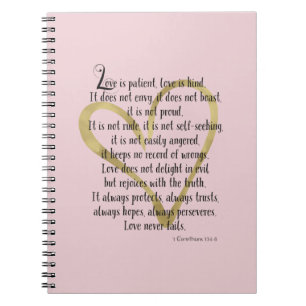 Liebe ist Patient Notizblock