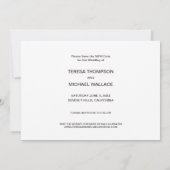 Liebe ist Patient Rette das NEUE Datum Hochzeit Po (Rückseite)