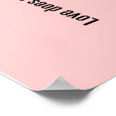 Liebe ist Patient Scramble Rosa ungerahmt oder ger Poster (Ecke)