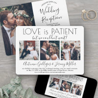Liebe ist Patientenhochzeit Rezeption 4 FotoCollag