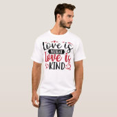 Liebe ist PatientenLiebe ist gütig T-Shirt (Vorne ganz)