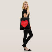 Liebe ist Patientenquote Valentine | Tasche (Am Model)