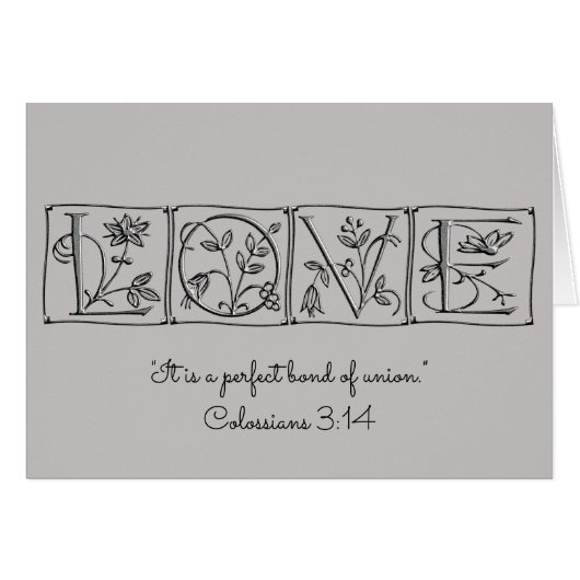 Liebe ist perfekte Bindung von (Vorderseite (Horizontal))