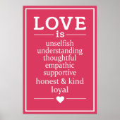 Liebe ist ... Poster (Vorne)