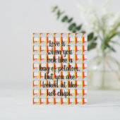 Liebe ist .. Postkarte (Stehend Vorderseite)