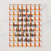 Liebe ist .. Postkarte (Vorderseite)