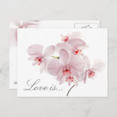 Liebe ist… Postkarte (Vorne/Hinten)