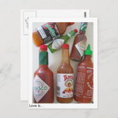 Liebe ist… postkarte (Vorne/Hinten)