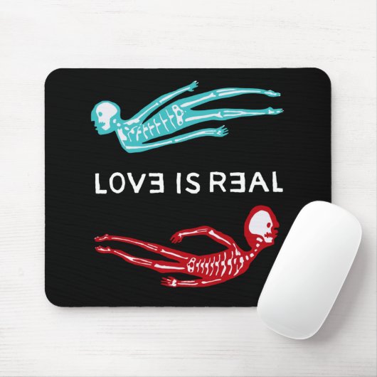 Liebe ist real  mousepad (Mit Mouse)