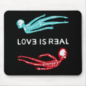 Liebe ist real  mousepad (Vorne)