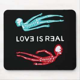 Liebe ist real mousepad