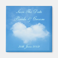 Liebe ist Save the Date in der Luft