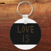 Liebe ist schlüsselanhänger (Vorderseite)