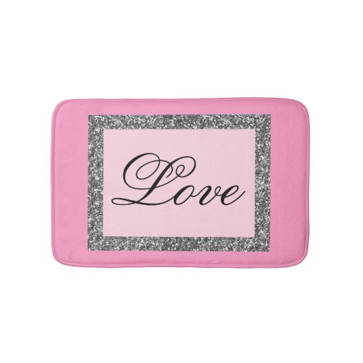 Liebe ist schön badematte (Vorderseite)