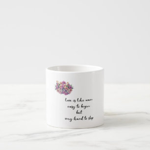 Liebe ist schwierig, die Tasse von Spezialitäten z