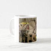 Liebe ist ......, siamesisch kaffeetasse (Vorderseite Links)