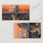 Liebe ist sicher: Jeder Jack hat seinen Jill Visitenkarte (Vorne/Hinten)