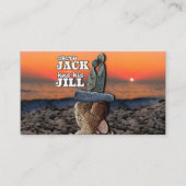 Liebe ist sicher: Jeder Jack hat seinen Jill Visitenkarte (Vorderseite)