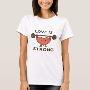 Liebe ist stark - Niedliche Herzerkrankung T-Shirt