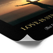 Liebe ist stärker als Hass Poster (Ecke)