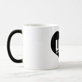 Liebe ist stärker als Rassismus-Tasse Verwandlungstasse